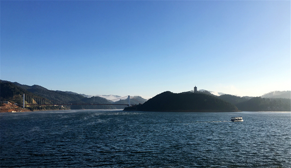 酒仙湖。株洲市委网信办供图